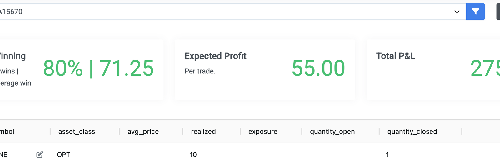 Trade Journal
